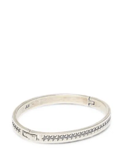 Twojeys Icon Stars Bangle In Silver