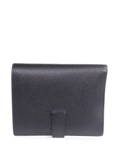 Hermes Bearn Compact Wallet In Black