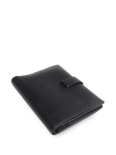 Hermes Bearn Compact Wallet In Black