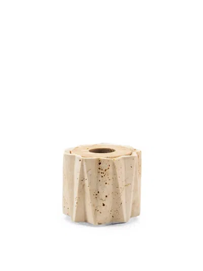 Editions Milano Fold Stone Box In Neutral