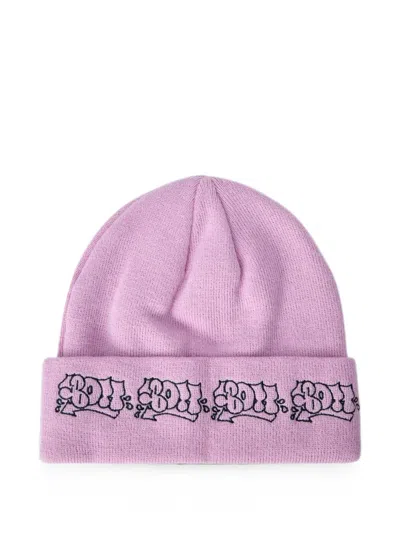 Bott Paul Fold-over Beanie Hat In Pink