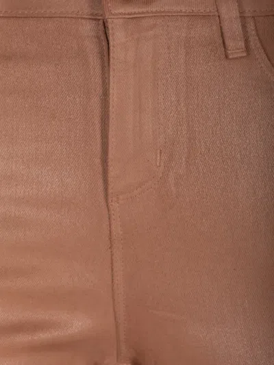 L'agence Kendra Flared Jeans In Brown