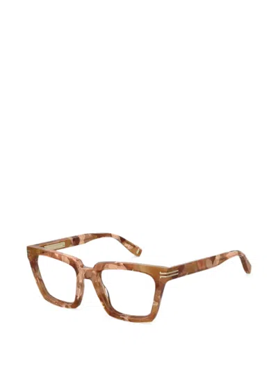 Marc Jacobs Square-frame Glasses In Brown