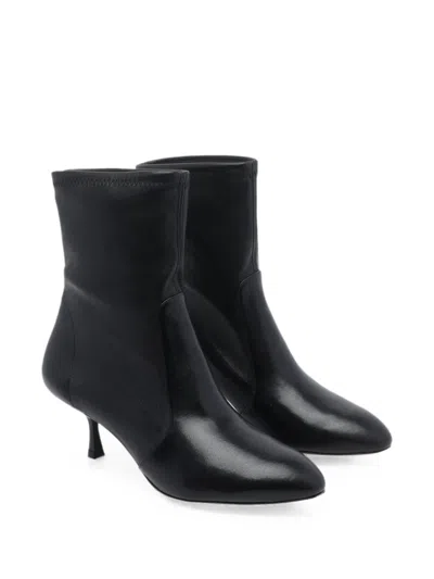 Stuart Weitzman Madison Leather Ankle Boots In Multi