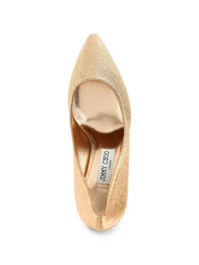Jimmy Choo Romy 85 Glitter-effect Pumps In Multi