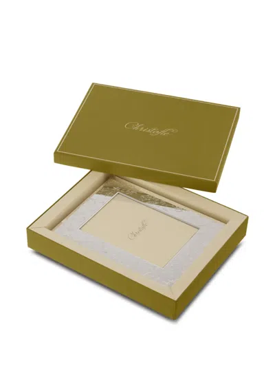Christofle Graffiti Picture Frame In Silver