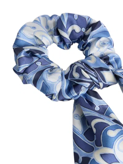 La Doublej Bow Scrunchie In Multi