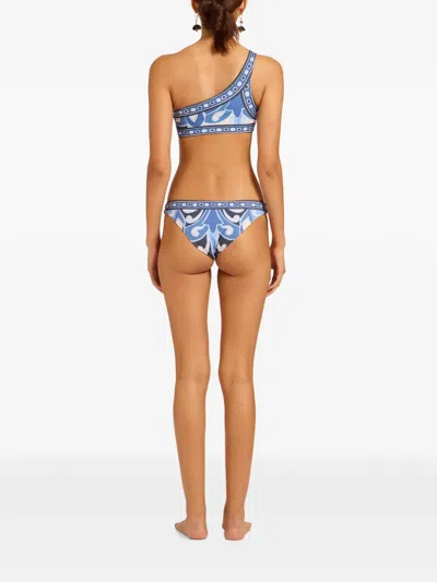 La Doublej Bikini Bottom In Blue