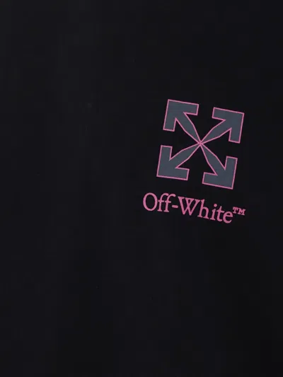 Off-white T-shirt Small Arrow Regular In Black