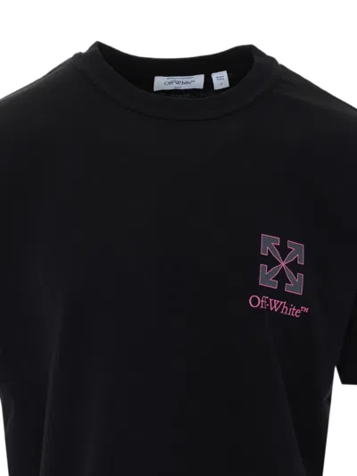 Off-white T-shirt Small Arrow Regular In Black