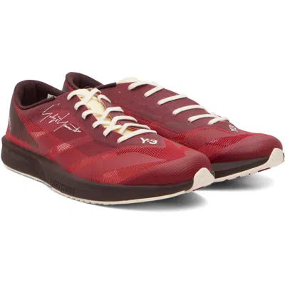 Y-3 Adizero Rc6 Sneakers In Red