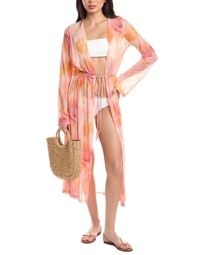 Devon Windsor Oakley Robe In Pink