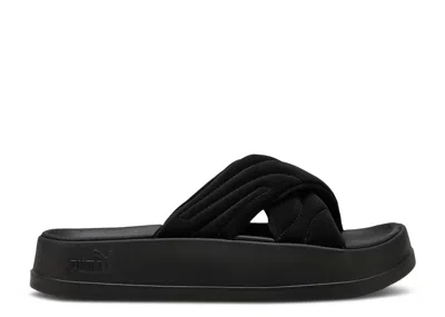 Puma Leadcat Platform Crossover Slides In Black