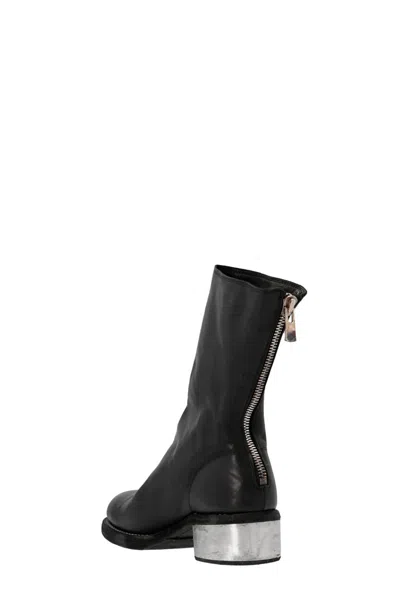 Guidi Logo Boots In Multi