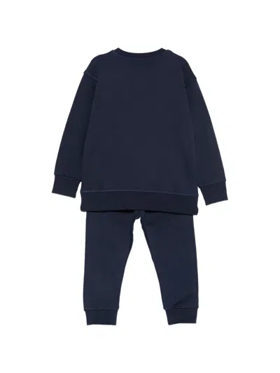 Dsquared2 Logo-print Tracksuit In Blue