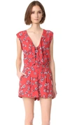 CUPCAKES AND CASHMERE FITZ CHERRY BLOSSOMS ROMPER