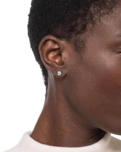 Alexis Bittar Asterales Silver Front Back Earring- In Silver