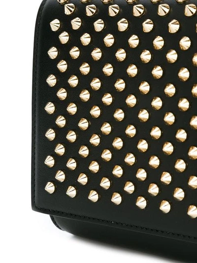 Shop Christian Louboutin Paloma Clutch Bag In Black ,red