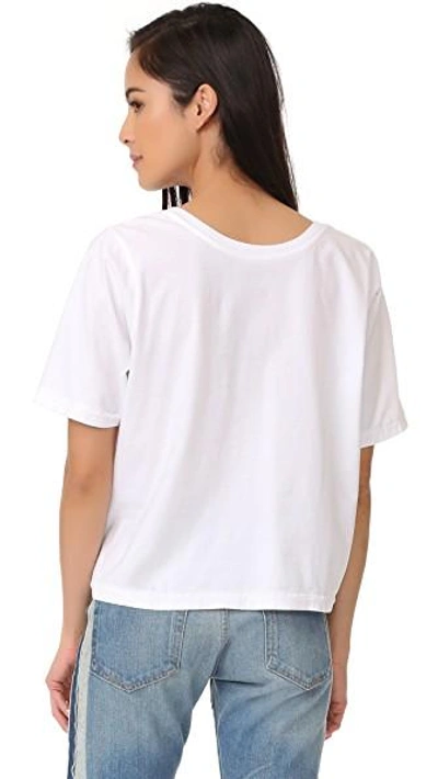 Shop Three Dots Boxy Tee In White