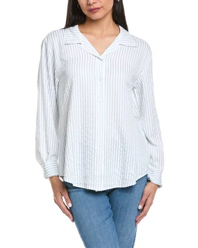 Splendid Stripe Fashion Top In White