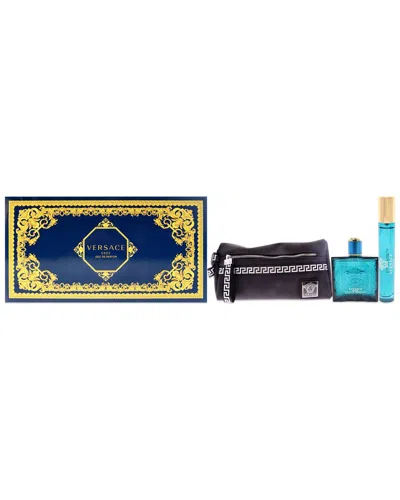 Versace Eros 3pc Gift Set In Multi