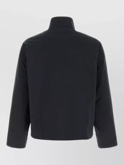 Jil Sander Polyester Jacket Flap Pockets High Collar In Multi