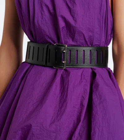 Alaïa Rectangular Large Belt In Black