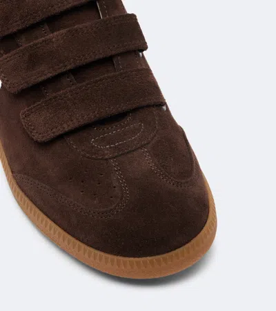 Isabel Marant Beth Sneakers Mit Klettverschluss In Brown