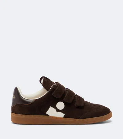 Isabel Marant Beth Sneakers Mit Klettverschluss In Brown