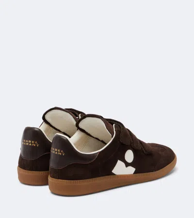 Isabel Marant Beth Sneakers Mit Klettverschluss In Brown