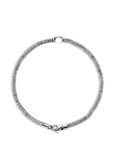 John Hardy 하이시 블루 토파즈 브레이슬릿 In Metallic
