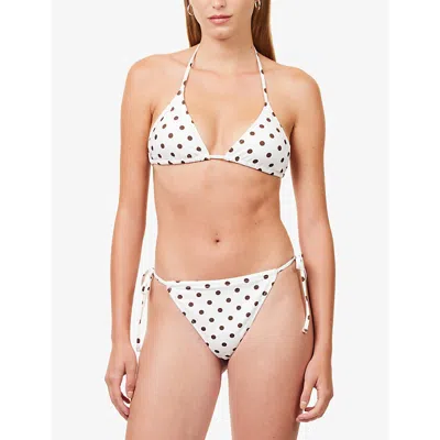 4th & Reckless Womens Emily Bikini Top Multi In Multi