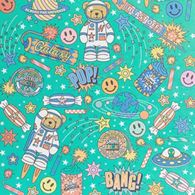 Harrods Pop Rocket A4 Notebook
