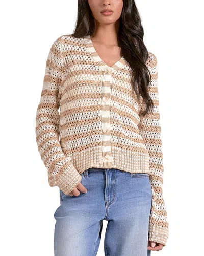 Elan Cardigan In Nude