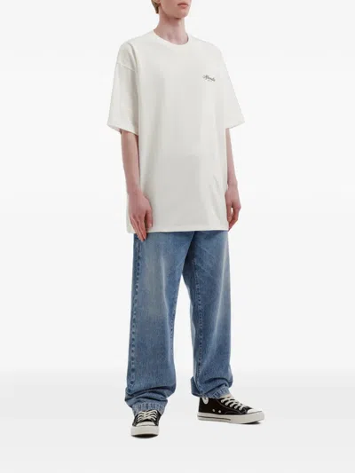 Aftermaths Logo-print T-shirt In White