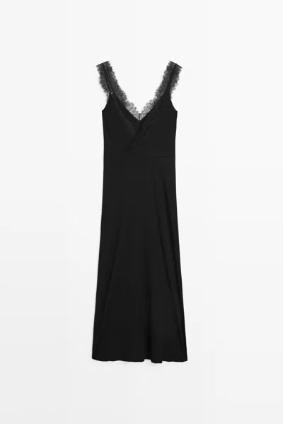 Massimo Dutti In Zwart