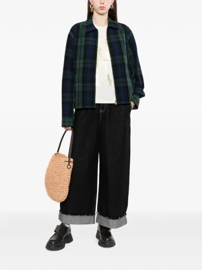 Jw Anderson Front-zip Blouson In Multi