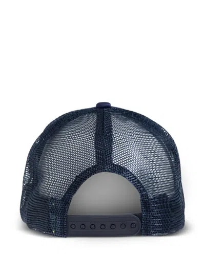 Gallery Dept. Logo-print Mesh-panel Baseball Cap In Blue