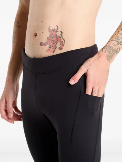 On Logo-detail Performance Leggings In Black