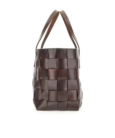 Dragon Diffusion Double-handle Handbag In Brown