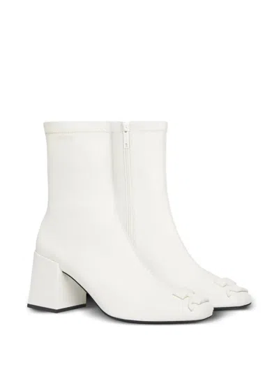 Courrèges Reedition Ankle Boots In White