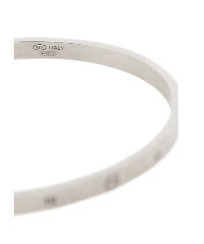 Maison Margiela 'numeric' Bracelet In Silver