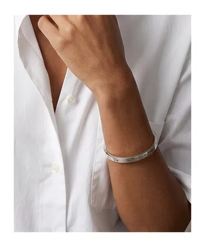 Maison Margiela 'numeric' Bracelet In Silver