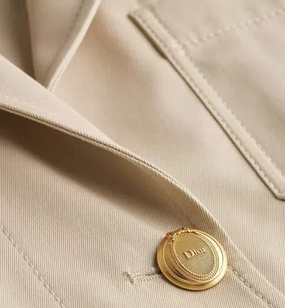 Dior Fitted Jacket In Orange