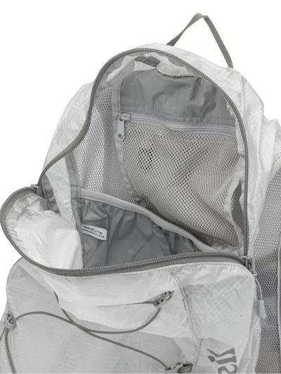 Montbell White Nylon Backpack In White