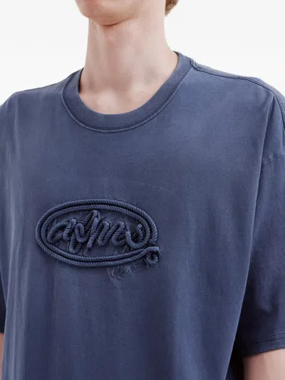 Aftermaths Rope-logo T-shirt In Multi