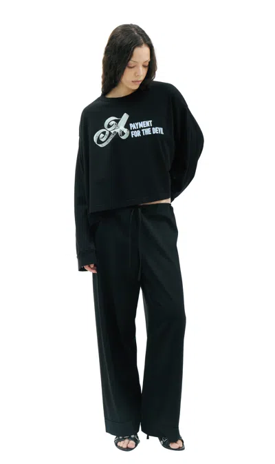 Undercover A Payment For The Devil Longsleeve In Black