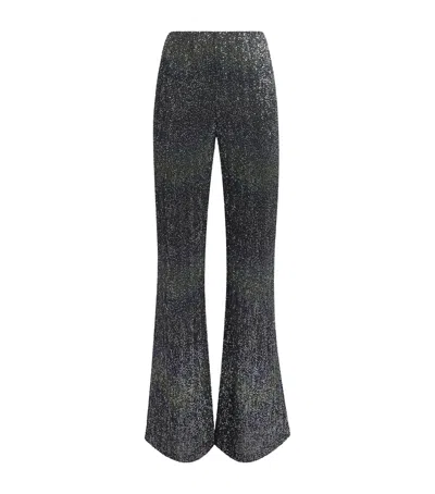 Missoni Flared Trousers With Multicolor Sequin Construction