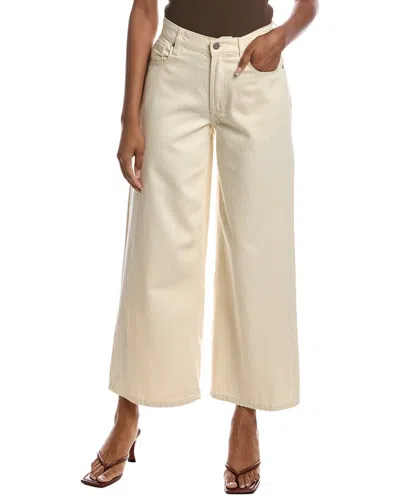 Current Elliott Current/elliott Denim Pant In White