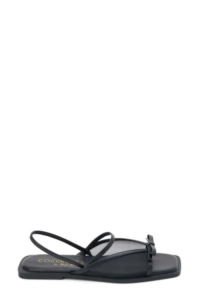 Coconuts By Matisse Tropea Slingback Sandal In Black